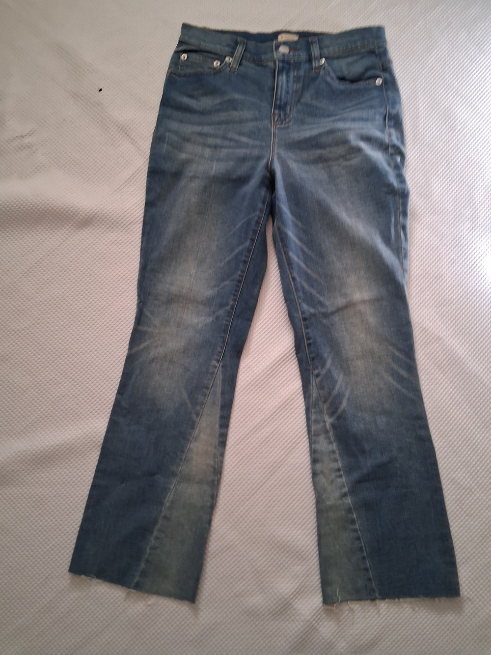 Daniel Cremieux Faded Blue Flare Jeans